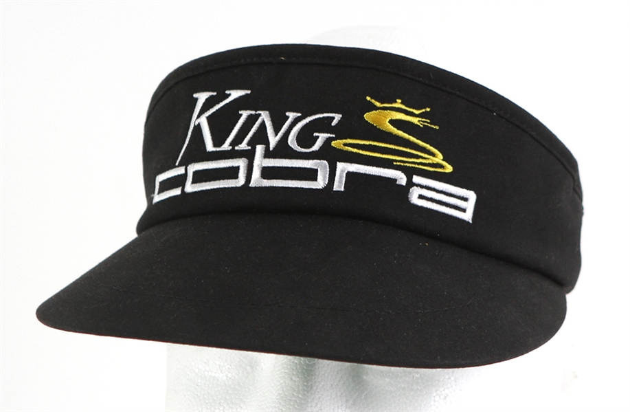 2000s Hale Irwin Three Time Major Champion Golfer Signed King Cobra Titanium Visor (JSA)