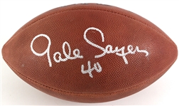 1980s Gale Sayers Chicago Bears Signed ONFL Rozelle Football (JSA)