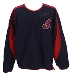 2005-09 Rafael Baetancourt Cleveland Indians Signed Game Worn Bullpen Jacket (MEARS LOA/JSA)