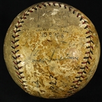 1927 (July 29) Pittsburgh Pirates Brooklyn Robins Multi Signed ONL Heydler Forbes Field Game Used Baseball w/ 14 Signatures Including Lloyd Waner (Rookie Season) & More(MEARS LOA)