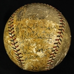1927 (July 29) Pittsburgh Pirates Brooklyn Robins Multi Signed ONL Heydler Forbes Field Game Used Baseball w/ 14 Signatures Including Lloyd Waner (Rookie Season) & More(MEARS LOA)