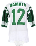 1973-75 Joe Namath New York Jets Game Worn Road Jersey (MEARS A6)