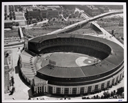 1960s Cleveland Indians/Browns Cleveland Municipal Stadium 8" x 10" Original Photo