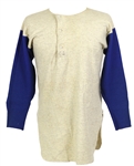 1954-55 Walter Alston Brooklyn Dodgers Game Worn Undershirt (MEARS LOA/Family Letter)