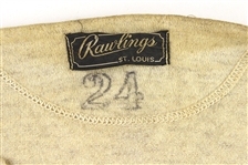 1954-55 Walter Alston Brooklyn Dodgers Game Worn Undershirt (MEARS LOA/Family Letter)
