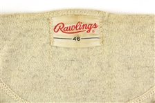1961-63 Walter Alston Los Angeles Dodgers Game Worn Undershirt (MEARS LOA/Family Letter)