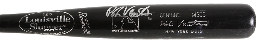 1999-2001 Robin Ventura New York Mets Signed Louisville Slugger Professional Model Game Used Bat (MEARS LOA/JSA)