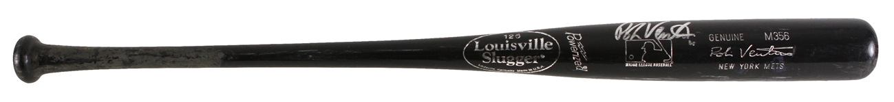 1999-2001 Robin Ventura New York Mets Signed Louisville Slugger Professional Model Game Used Bat (MEARS LOA/JSA)