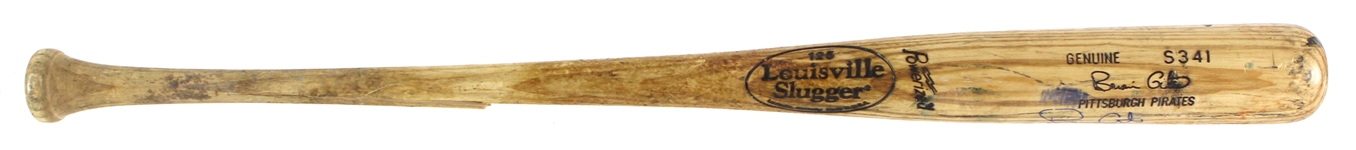 2001-03 Brian Giles Signed Pittsburgh Pirates Louisville Slugger Professional Model Game Used Bat (MEARS LOA/JSA)
