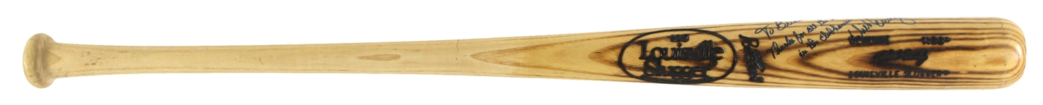 1989 Nick Esasky Boston Red Sox Signed Louisville Slugger Professional Model Bat (MEARS LOA/JSA)