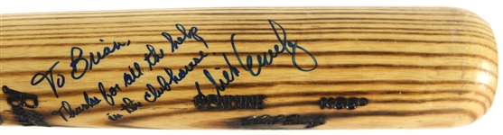 1989 Nick Esasky Boston Red Sox Signed Louisville Slugger Professional Model Bat (MEARS LOA/JSA)