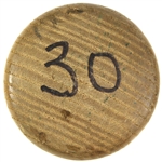 1977-79 Jason Thompson Detroit Tigers H&B Louisville Slugger Professional Model Game Used Bat (MEARS LOA)