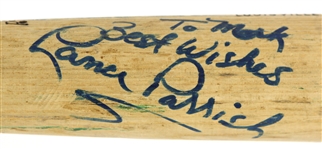 1977-79 Lance Parrish Detroit Tigers Signed H&B Louisville Slugger Professional Model Game Used Bat (MEARS LOA/JSA) Rookie Era