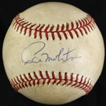 1993-94 Paul Molitor Toronto Blue Jays Signed OAL Brown Game Used Baseball (MEARS LOA/JSA)
