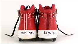 2012 Bryce Harper Washington Nationals Under Armour Cleats (MEARS LOA)