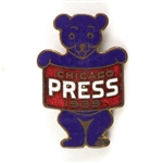 1935 Chicago Cubs Press Pin (World Series Season)