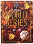 1993 Paul Molitor Joe Carter Toronto Blue Jays Signed World Series Scorebook (JSA)