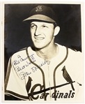 1960s Stan Musial St. Louis Cardinals Signed 8" x 10" Photo (JSA)