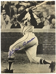 1968 Hank Aaron Atlanta Braves Signed Sport Magazine Page (JSA)