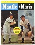 1961 Mickey Mantle Roger Maris New York Yankees Great Moments In Sports Magazine