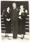 1933 Babe Ruth Wife & Daughter New York Yankees 5.5" x 8.25" Original Photo