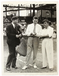 1933 Gene Tunney World Heavyweight Champion Al Jolson 7" x 9" Original Photo