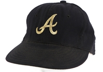 1968-71 Atlanta Braves Game Worn Cap (MEARS LOA)