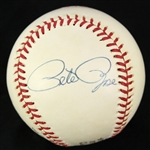 1974-76 Pete Rose Cincinnati Reds Signed ONL Feeney Baseball (JSA)
