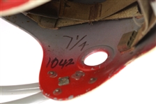 1960's MU Game Worn Riddell Football Helmet w/ 6 Strap Suspension System (MEARS LOA)