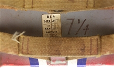 1960's MU Game Worn Riddell Football Helmet w/ 6 Strap Suspension System (MEARS LOA)