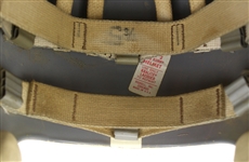 1967 Game Used Riddell Football Helmet w/ 12 Strap Suspension System & Bull Ring (MEARS LOA)