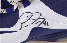 2015 Pedro Strop Chicago Cubs Signed Game Worn Nike Cleats (MEARS LOA/JSA)
