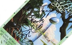 1960's-2000's Green Bay Packers Memorabilia Collection - Lot of 41 w/ Brett Favre Signed Wooden Football, Desmond Howard Signed SBXXXI Full Ticket, MIB Vince Lombardi Bobbles & More (JSA)
