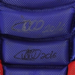2016 Willson Contreras Chicago Cubs Signed Game Worn Chest Protector (MEARS LOA/JSA)