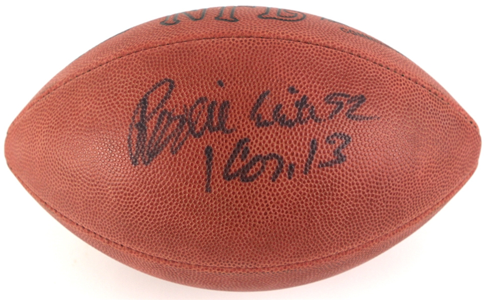 1990s Reggie White Green Bay Packers Signed ONFL Tagliabue Football (JSA)