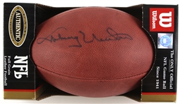 1990s Johnny Unitas Baltimore Colts Signed ONFL Tagliabue Football (JSA)