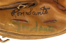 1960's Ron Santo Chicago Cubs Signed Wilson Player Endorsed Store Model Fielder's Mitt (JSA)