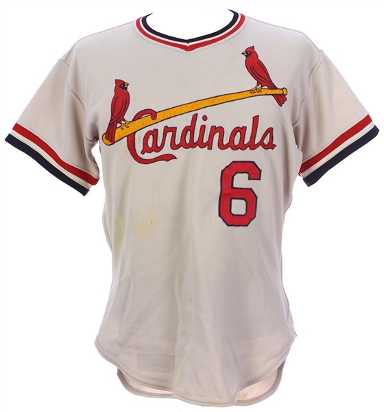 1973-74 St. Louis Cardinals Minor League Road Jersey (MEARS LOA)