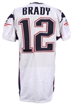 2000 Tom Brady New England Patriots Road Jersey (MEARS LOA) Rookie Season