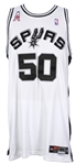 2001-02 David Robinson San Antonio Spurs Home Jersey (MEARS LOA)