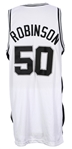 2001-02 David Robinson San Antonio Spurs Home Jersey (MEARS LOA)