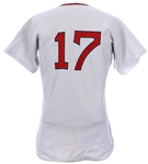 1978 Frank Duffy Boston Red Sox Game Worn Road Jersey (MEARS A10)