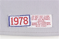 1978 Frank Duffy Boston Red Sox Game Worn Road Jersey (MEARS A10)