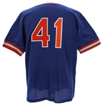 1983 Tom Seaver New York Mets Batting Practice Jersey (MEARS LOA)