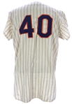 1963-65 Al Moran New York Mets Game Worn Home Jersey (MEARS LOA)