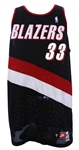 1999-2000 Scottie Pippen Portland Trail Blazers Game Worn Road Jersey (MEARS LOA)