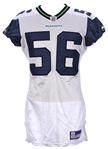 2003 Chike Okeafor Seattle Seahawks Road Jersey (MEARS LOA)