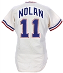 1980 Joe Nolan Atlanta Braves Game Worn Home Jersey (MEARS LOA)