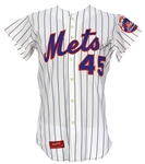 1974 Tug McGraw New York Mets Game Worn Home Jersey (MEARS LOA)