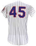 1974 Tug McGraw New York Mets Game Worn Home Jersey (MEARS LOA)